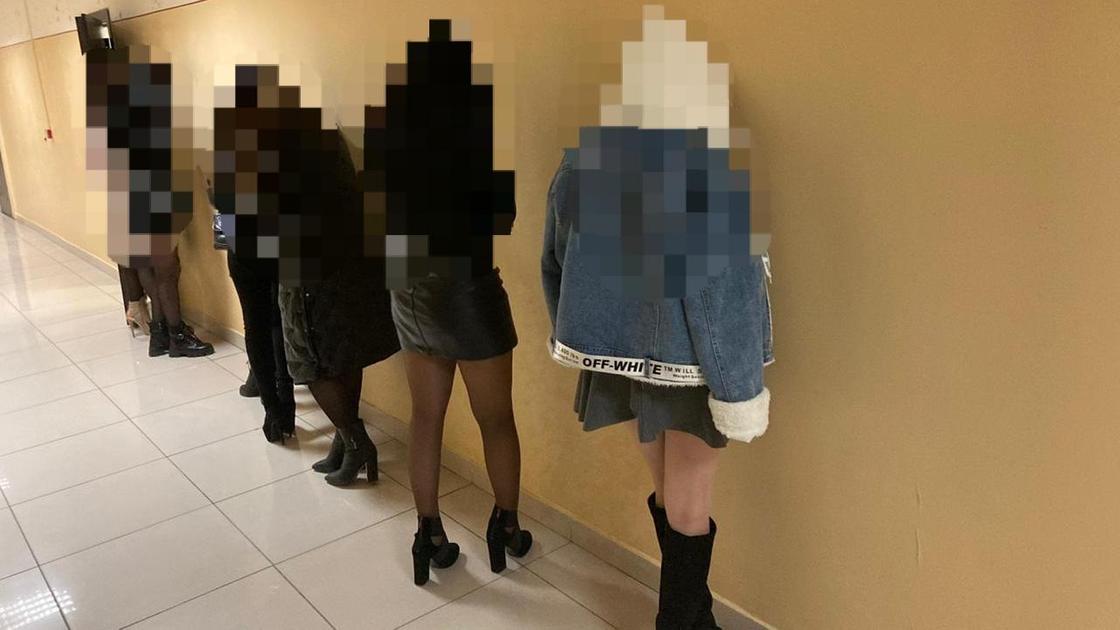 Задержанные проститутки в Атырау