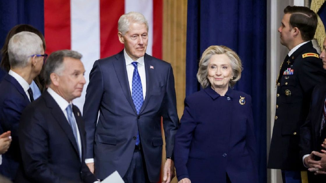 Билл и Хиллари Клинтон