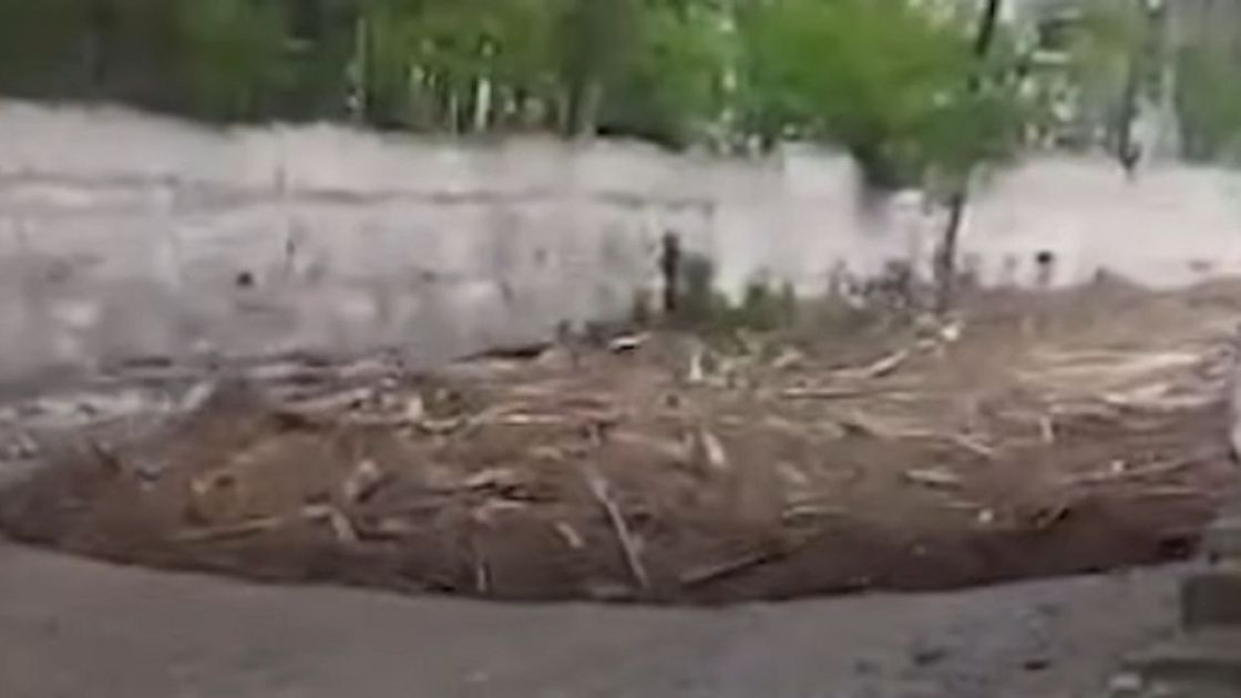 Сель в Кыргызстане