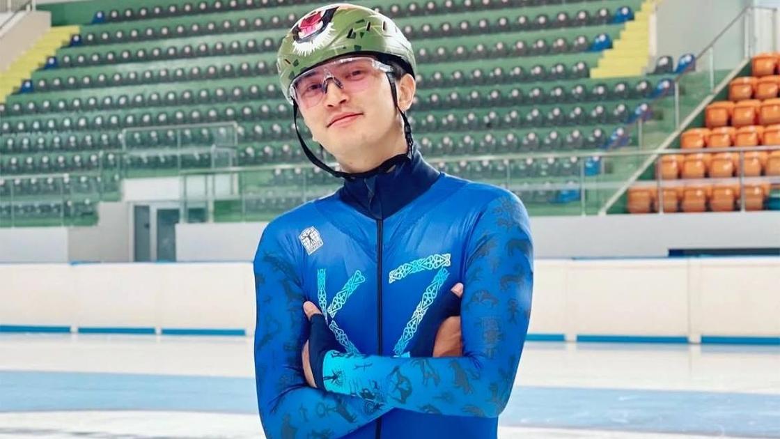Казахстанский шорт-трекист Абзал Ажгалиев