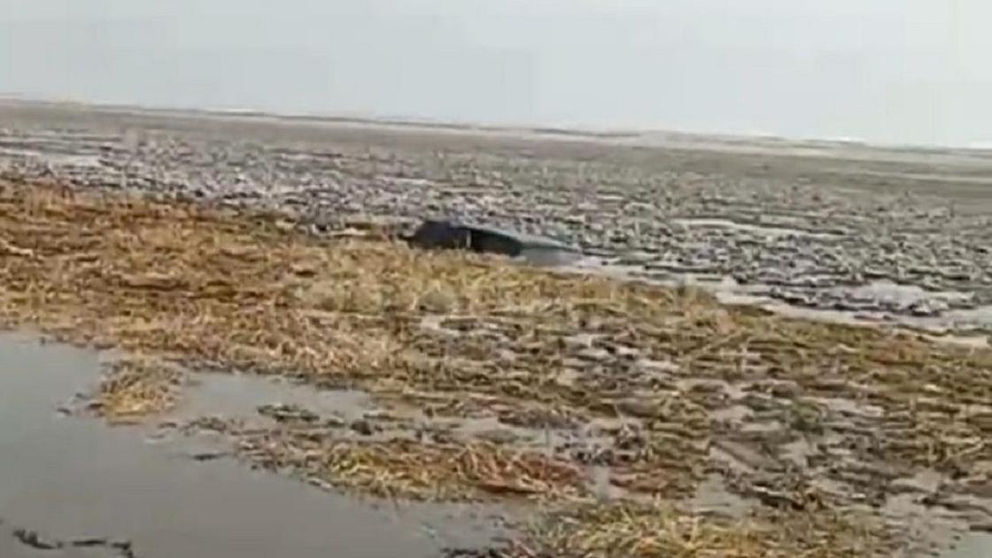 Автомобиль под водой, паводки