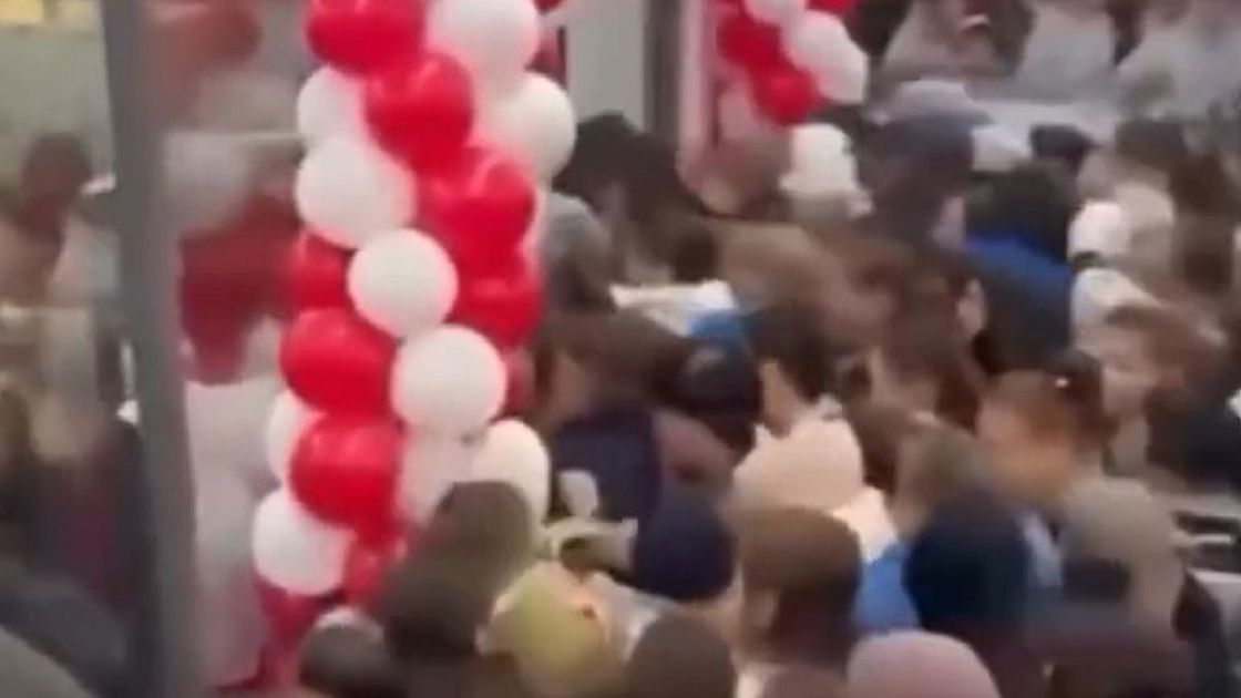 Давка в Атырау
