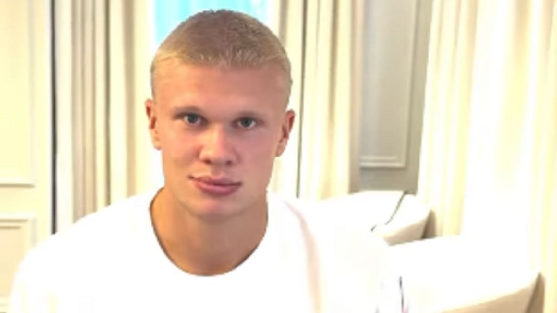 Новая прическа Эрлинга Холанда