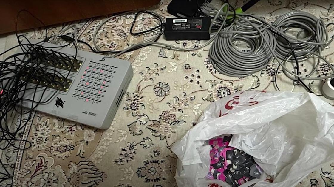 Изъятое оборудование