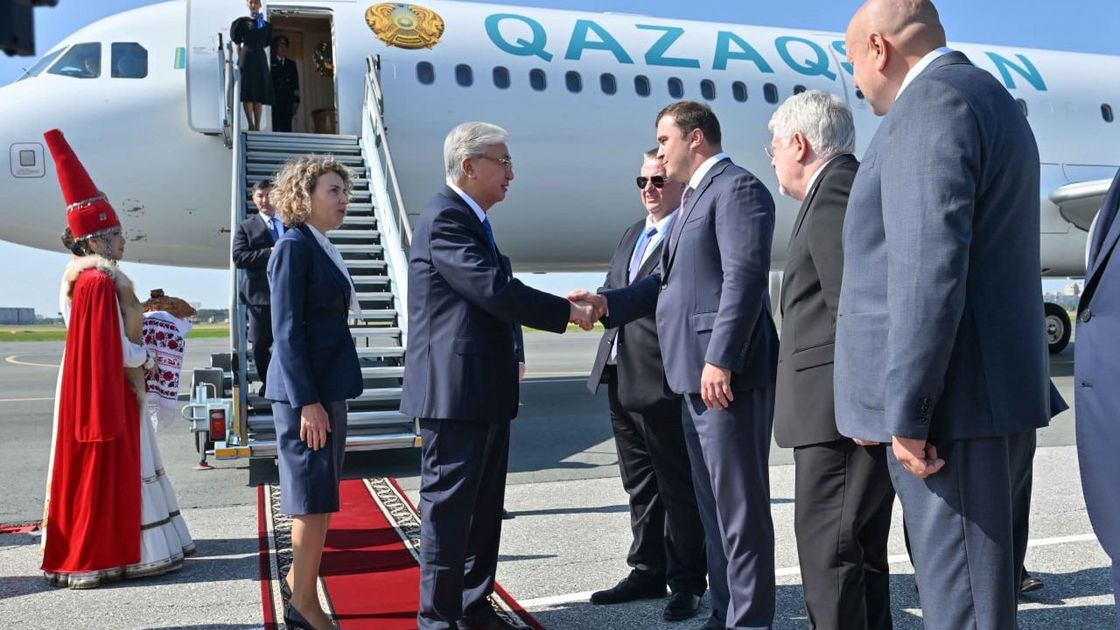 Токаев прибыл в Омск