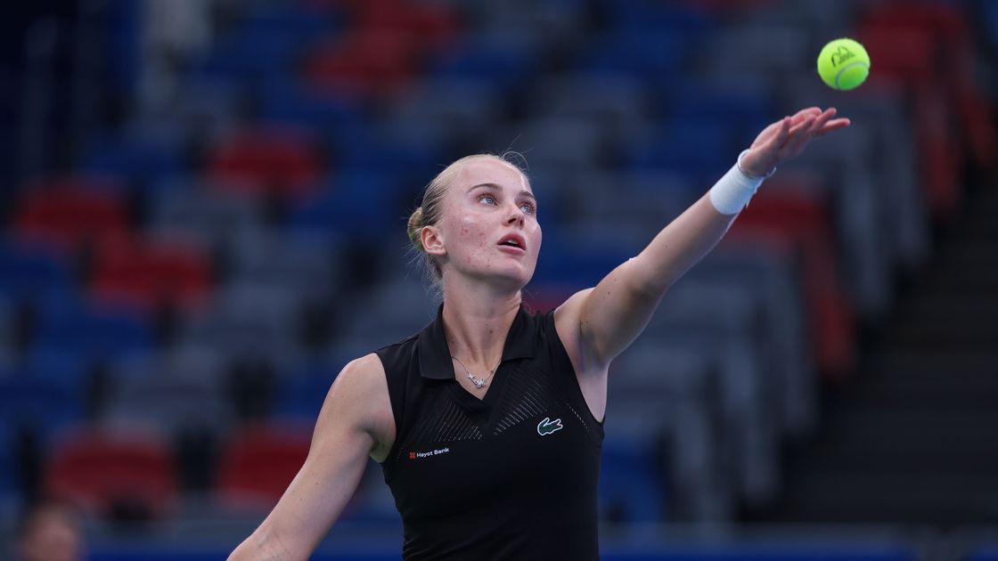 Узбекистанская теннисистка Полина Кудерметова