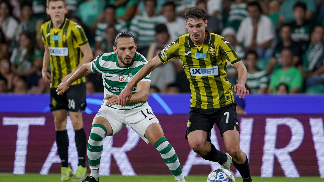 Матч "Спортинга" и "Кайрата"