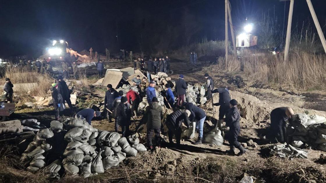 Паводки в СКО