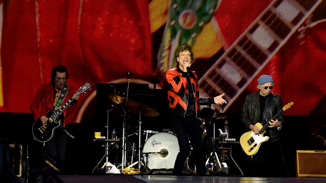 The Rolling Stones на концерте в Ливерпуле, июнь 2022