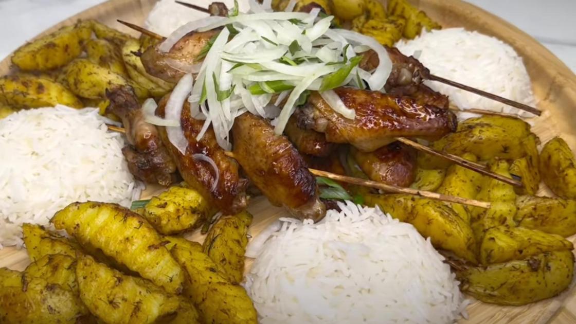 Тауық қанаттарынан шашлык. Скриншот