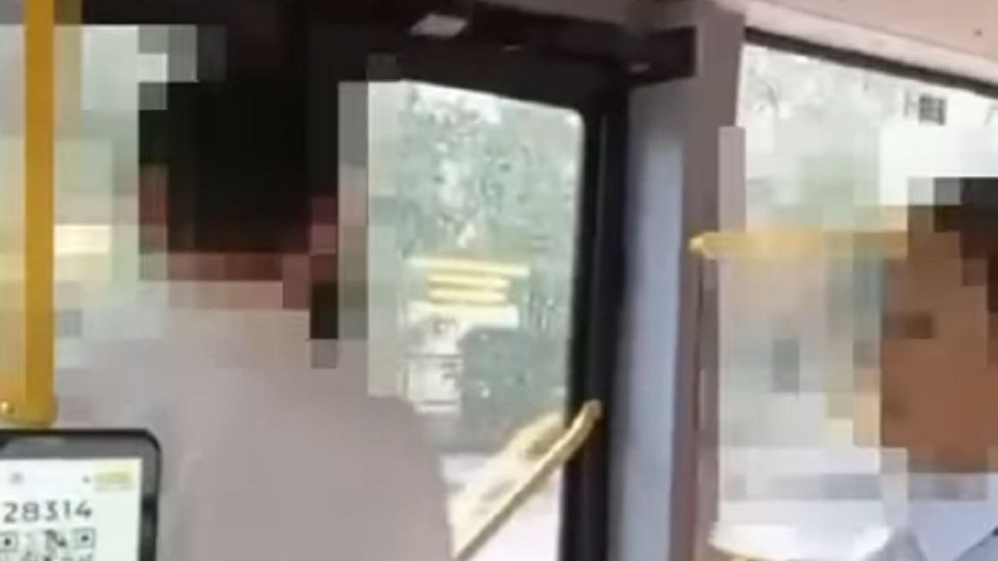 Конфликт в автобусе