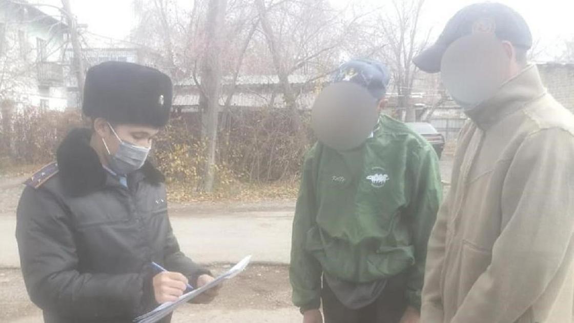 Задержание подозреваемых в Алматинской области