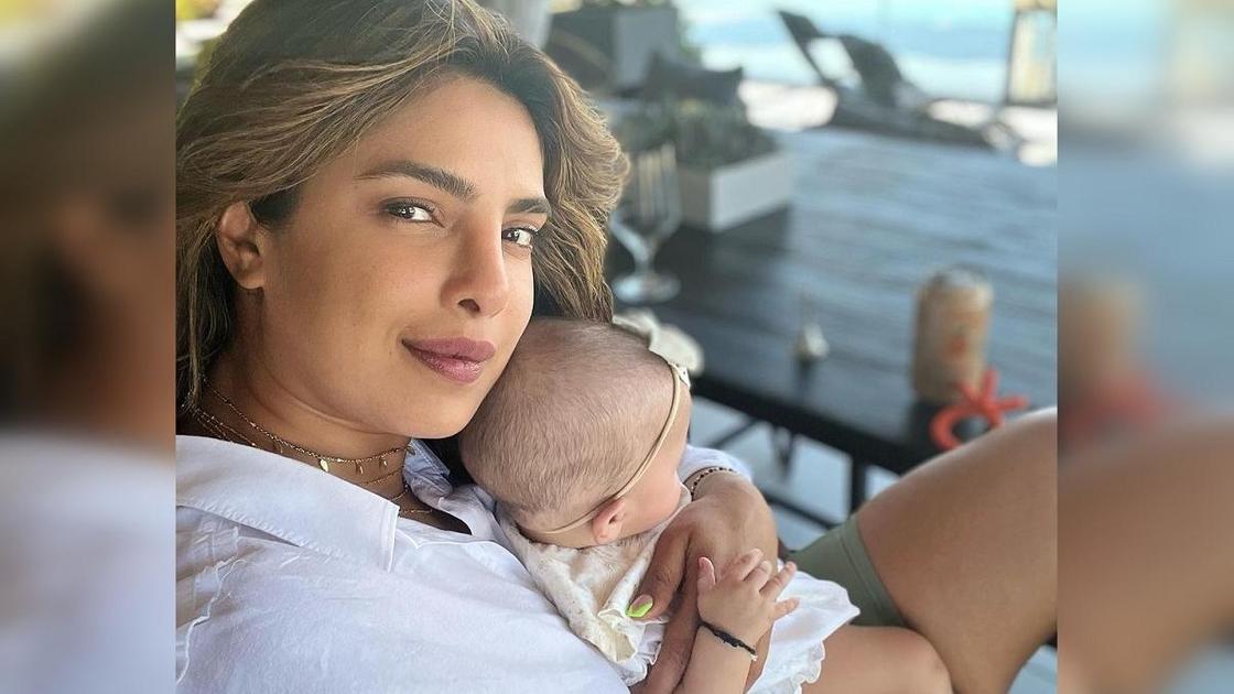 Приянка Чопра с дочерью