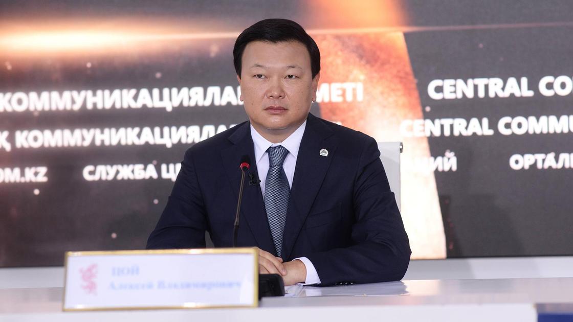 Министр здравоохранения РК Алексей Цой
