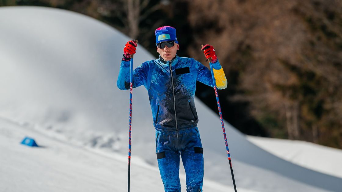 Казахстанский биатлонист Владислав Киреев