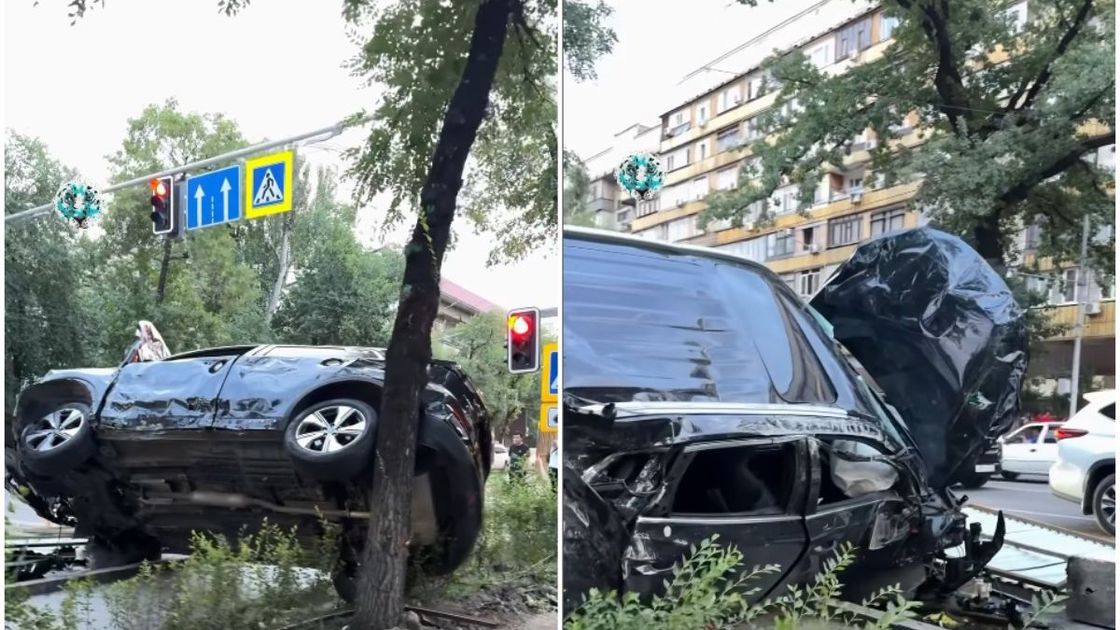 Автомобиль попал в аварию