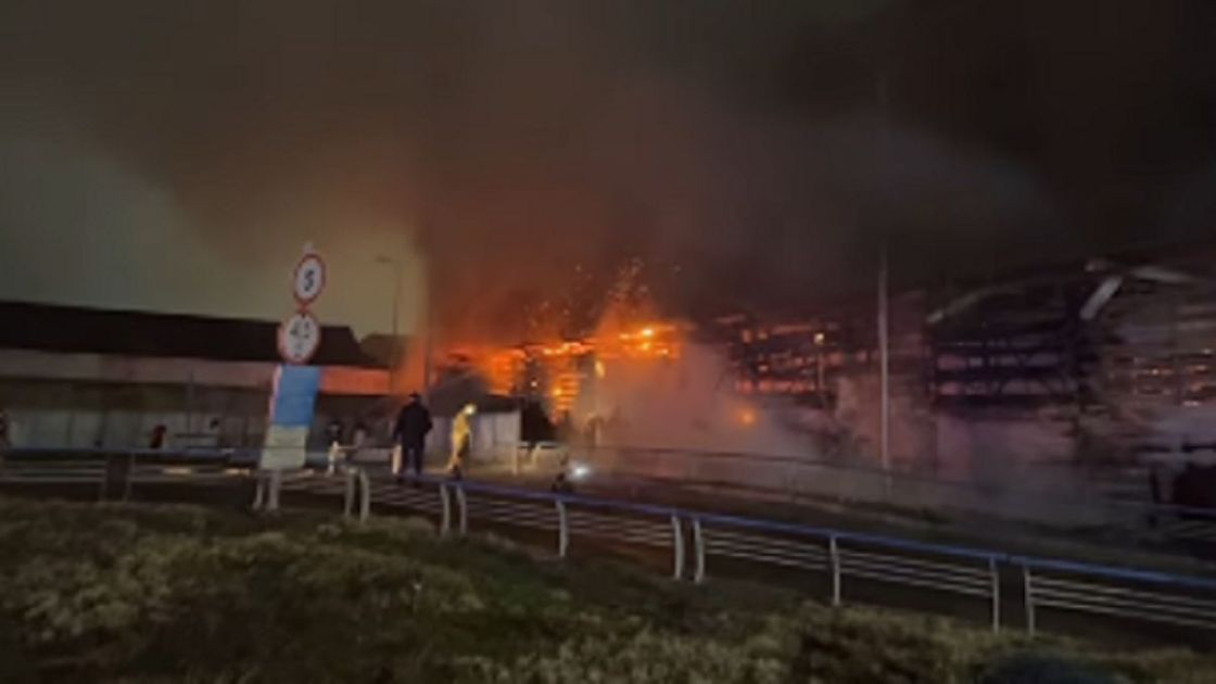 Пожар в ресторане