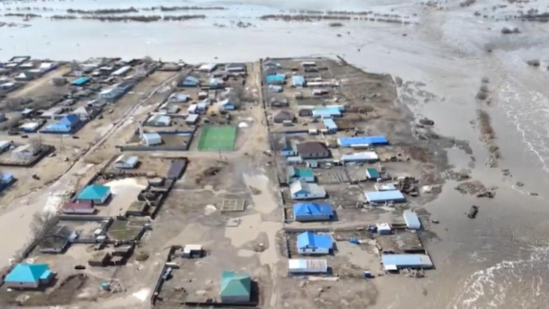 Прорыв плотины в Актюбинской области