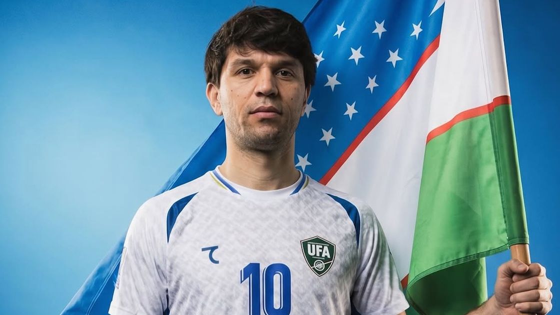 Узбекистанский футболист Жалолиддин Машарипов