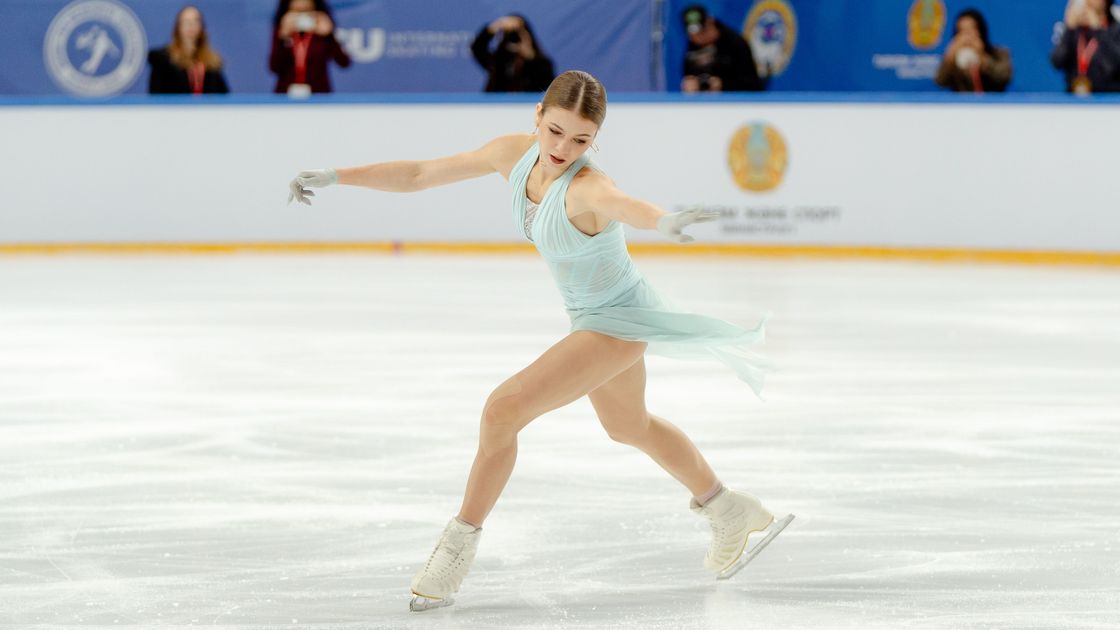 Российская фигуристка Александра Трусова (Игнатова)