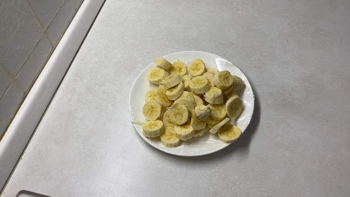Нарезанные бананы