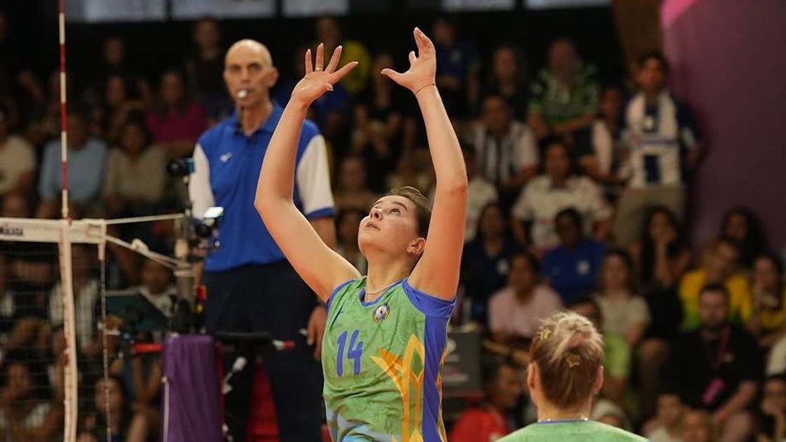 Украинская волейболистка Дарья Шаргородская