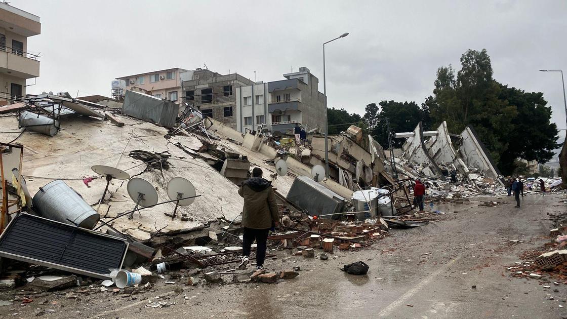 Последствия землетрясения в Хатае
