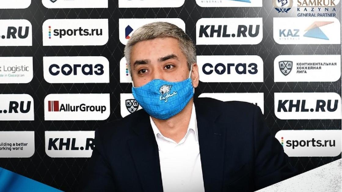 вице-президент ХК «Барыс» Арнур Альшеров вице-президент ХК «Барыс» Арнур Альшеров