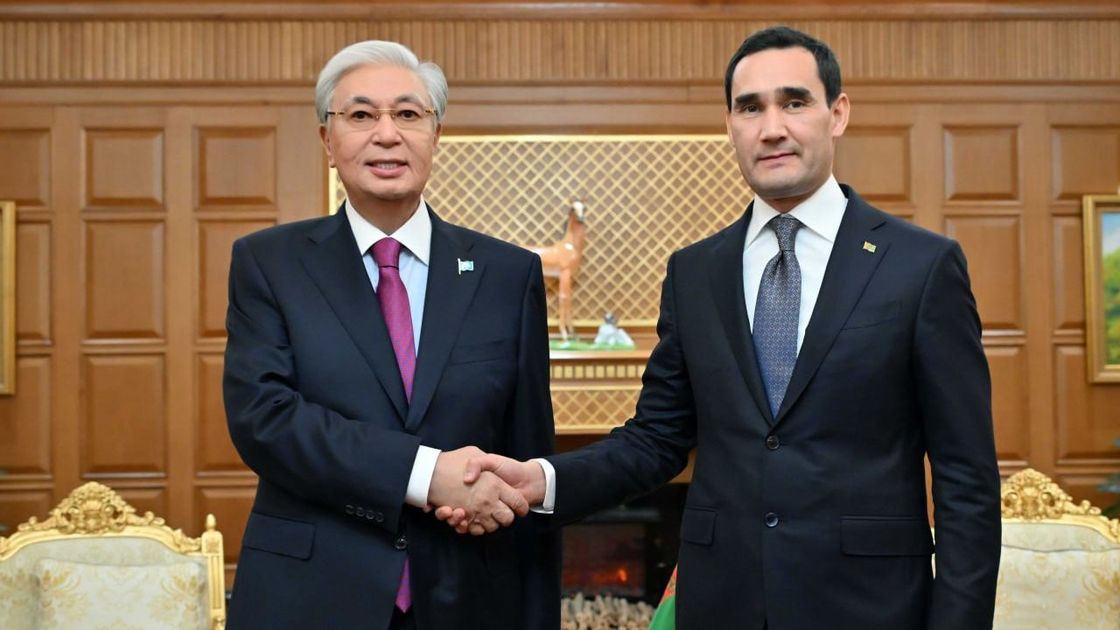 Касым-Жомарт Токаев и Сердар Бердымухамедов