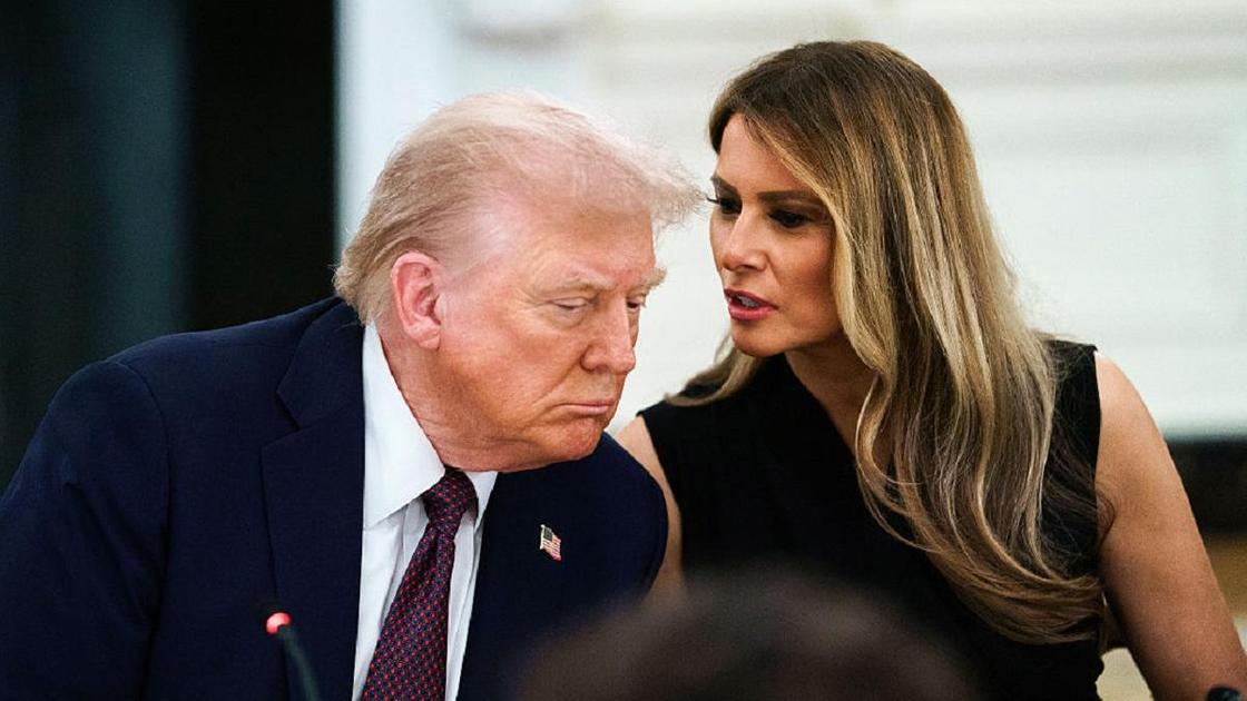 Дональд и Мелания Трамп