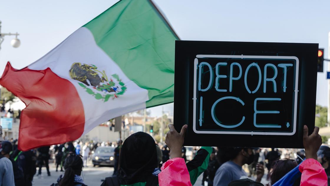 Протесты в США