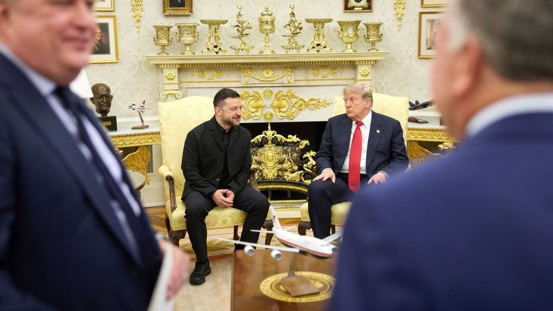 Владимир Зеленский и Дональд Трамп