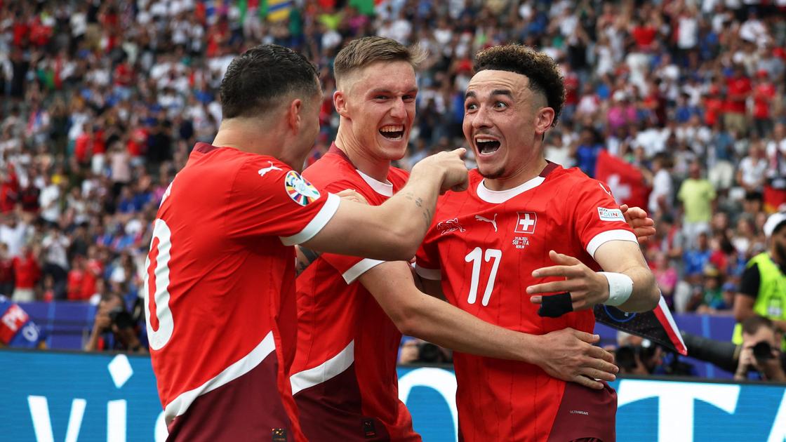 Футболисты сборной Швейцарии на Евро-2024