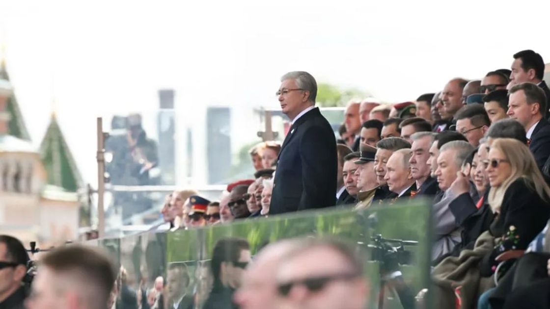 Тоқаев Мәскеудегі парадта