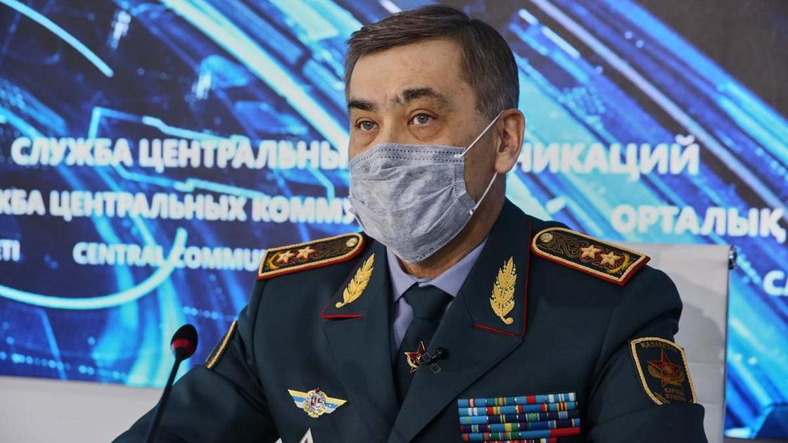 Нурлан Ермекбаев на брифинге