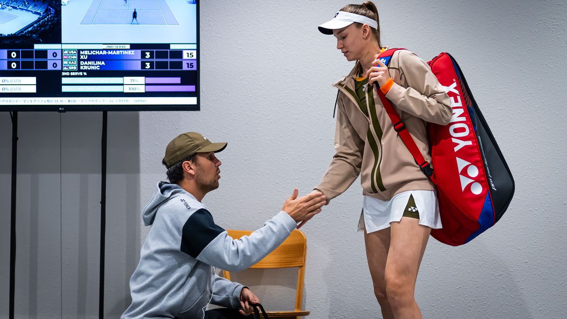 Елена Рыбакина и Стефано Вуков