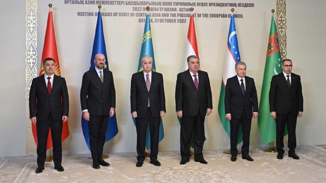 В Астане президенты стран Центральной Азии встретились с главой Евросовета