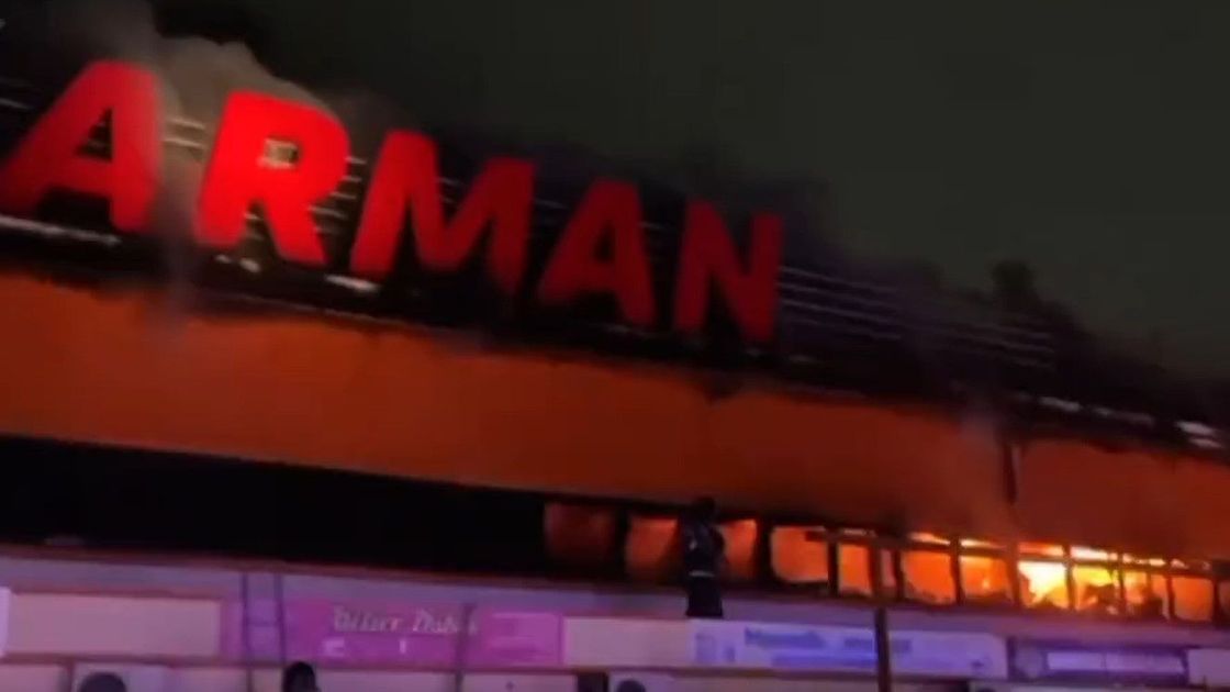 Пожар в Семее