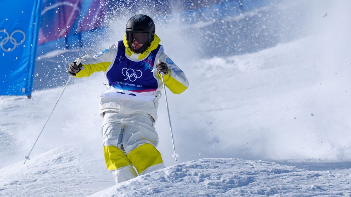 Казахстанский фристайлист Павел Колмаков