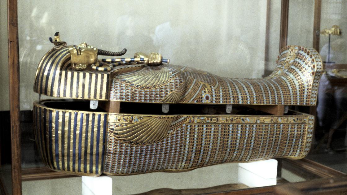 Саркофаг фараона Тутанхамона