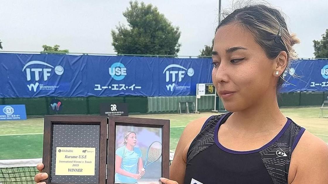 Казахстанская теннисистка Зарина Дияс