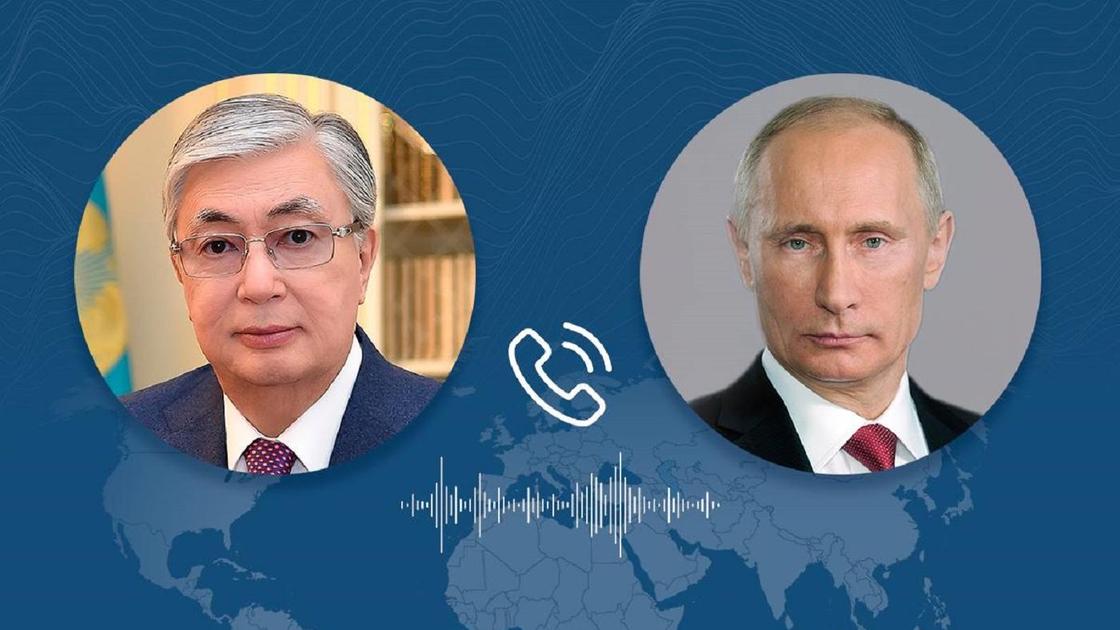 Қасым-Жомарт Тоқаев және Владимир Путин