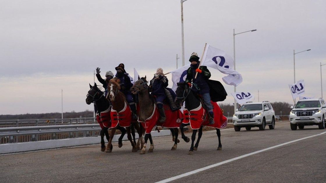 БҚО-да жаңа жол айрығы пайдалануға берілді