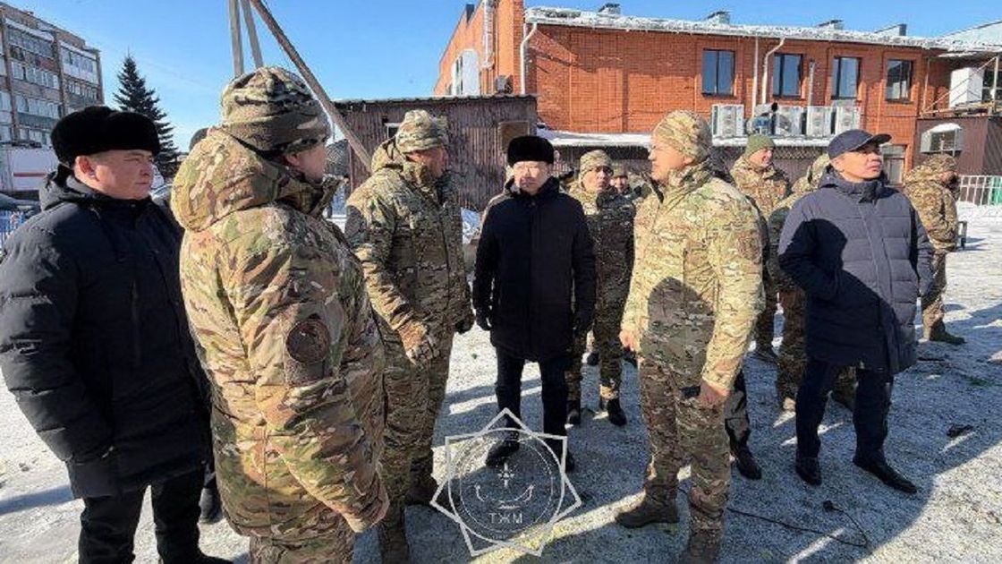 Комиссия на месте взрыва в Щучинске