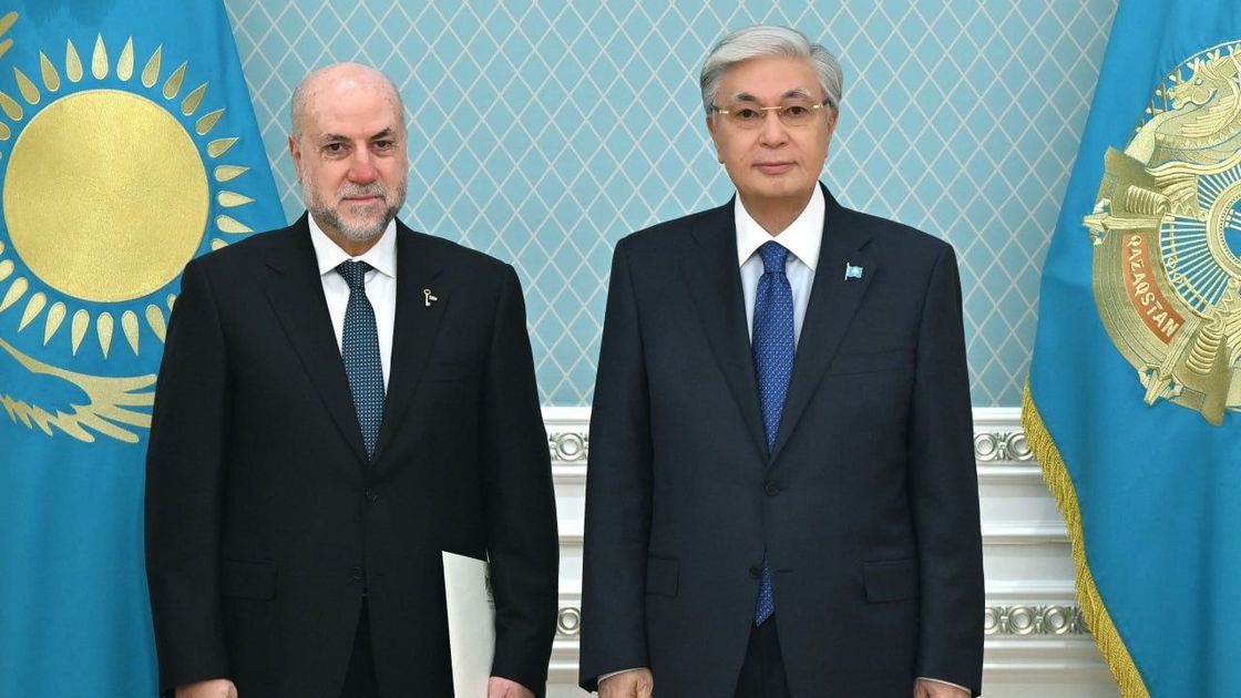 Касым-Жомарт Токаев и Махмуд аль-Хаббаш