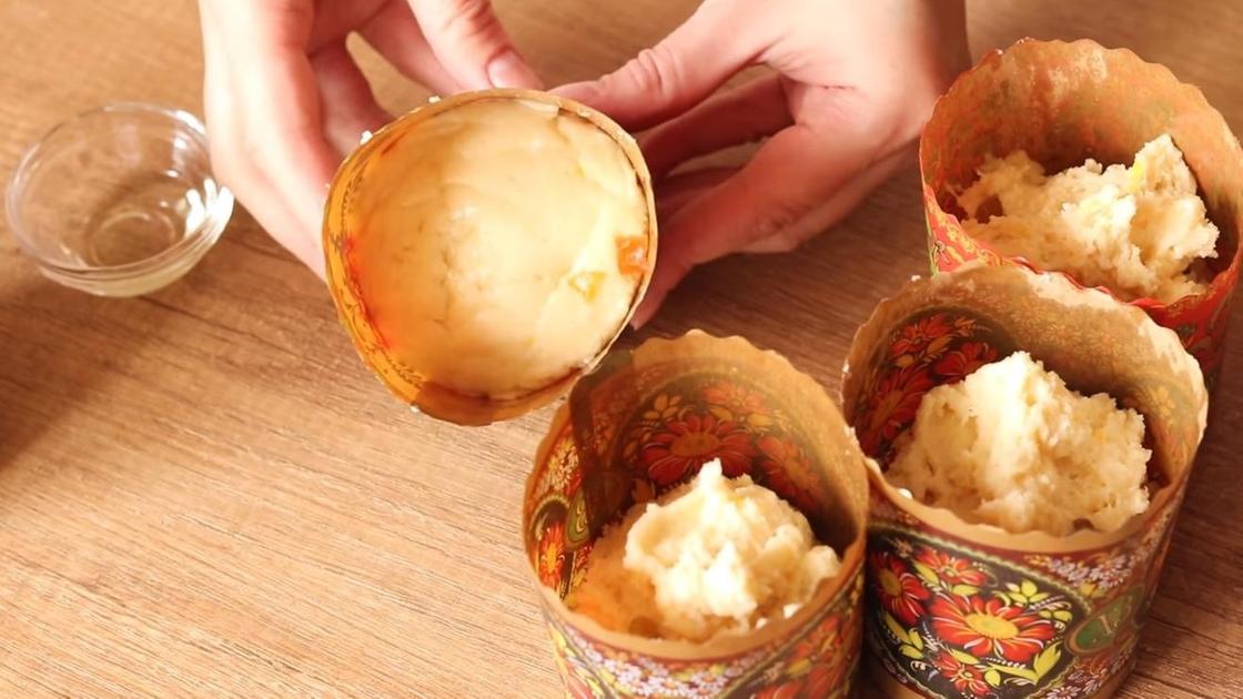 Формирование куличей