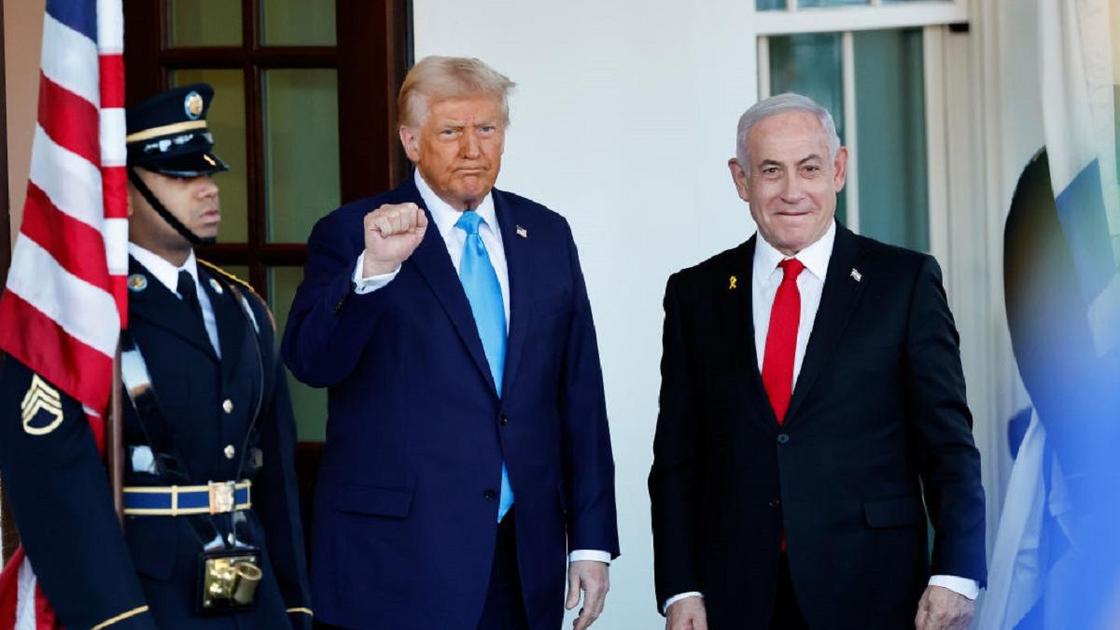Дональд Трамп и Биньямин Нетаньяху