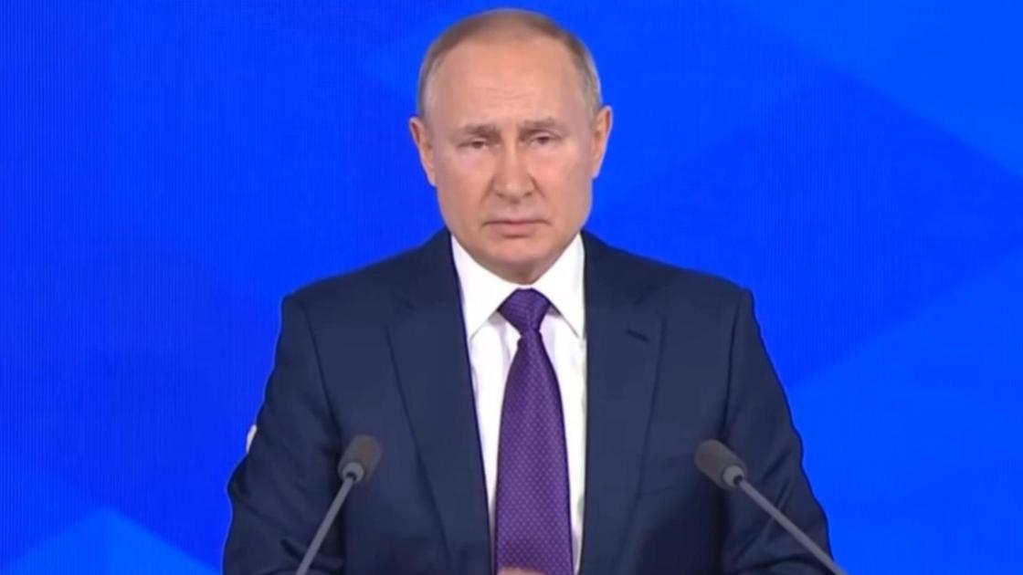 Путин на большой пресс-конференции