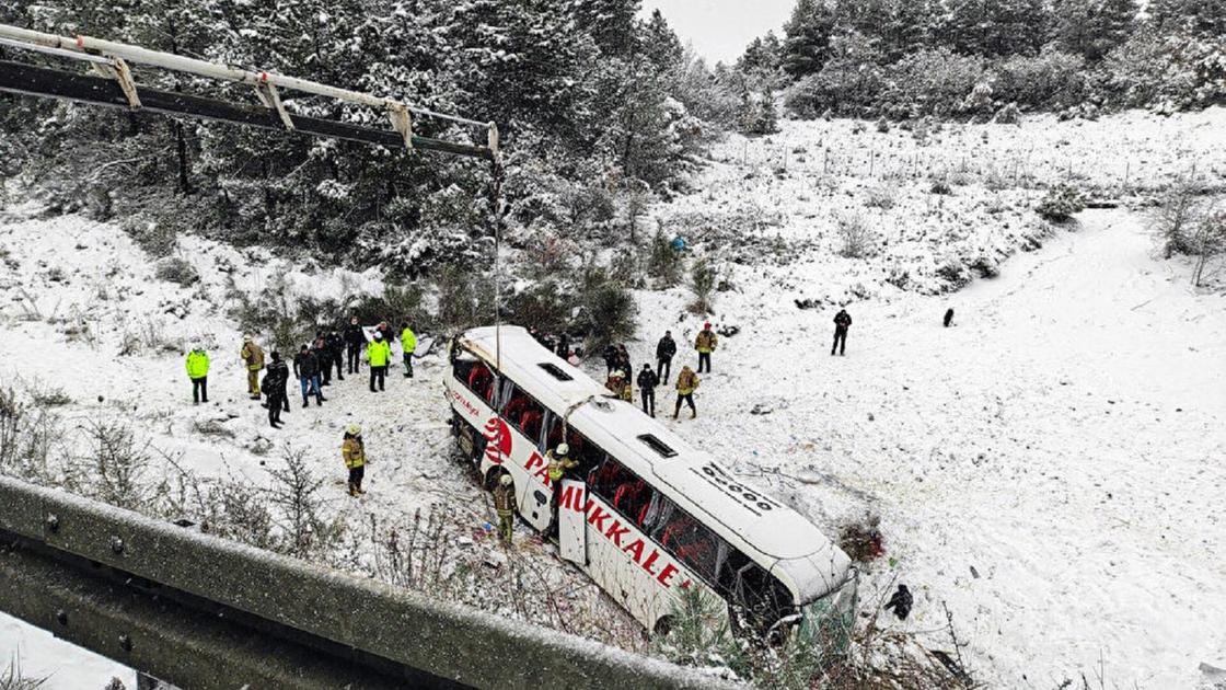 ДТП с автобусом в Турции