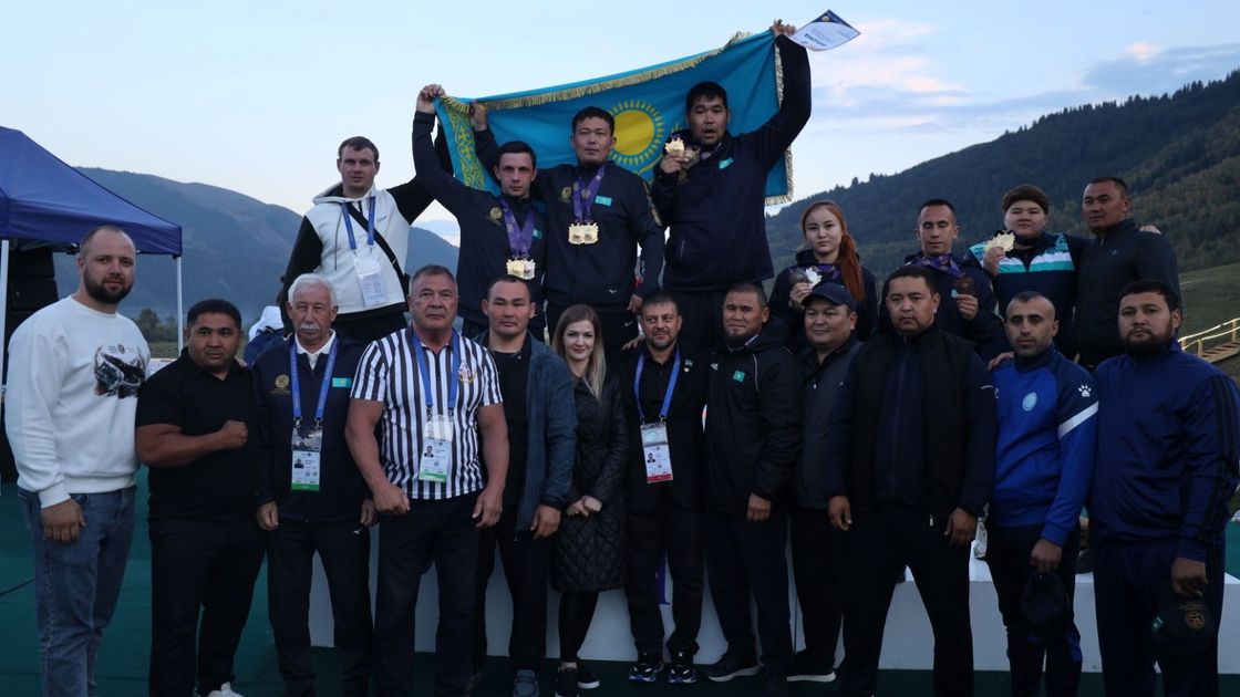 Сборная Казахстана по армрестлингу на ИК-2026